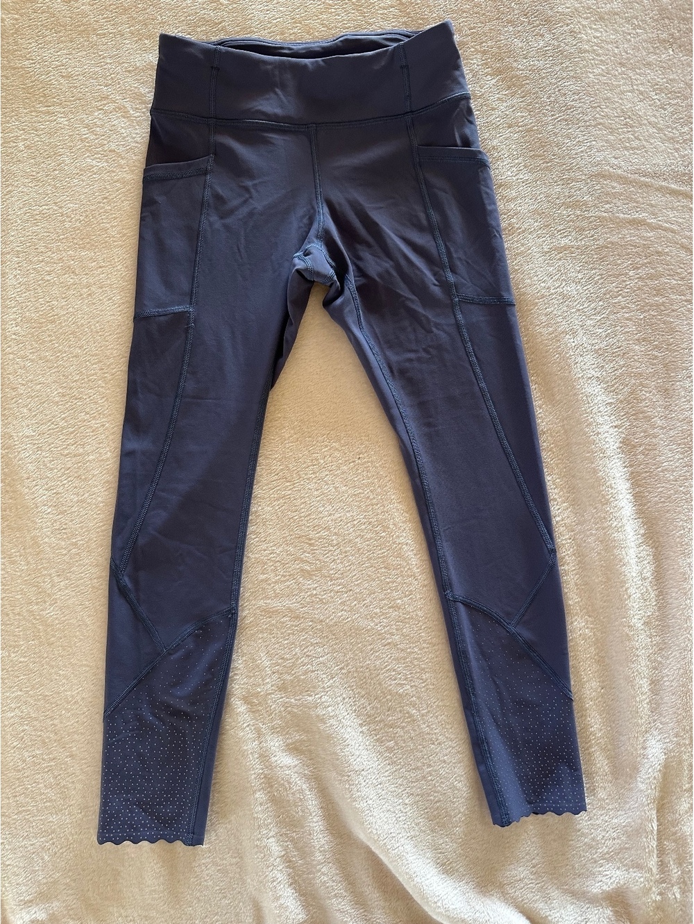Lululemon High-Rise Luxtreme Leggings / Crops – Peri Purple / Slate – Size 4